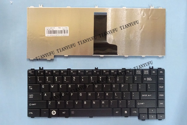 New English L600 Keyboard For Toshbia L600D L600 L630 L635 L640 L640D L645 L645D C600 C640 C645 C645D Us Laptop Keyboard  Tianyufu/hoodmat.com