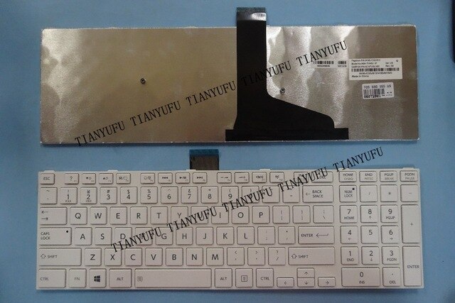 New English S50 Keyboard Original For Toshbia Satellite C50 C50D C50-A C70 C75 S50 S55 L50 L50-A L70 Ui L Enter Laptop Keyboard  Tianyufu/hoodmat.com