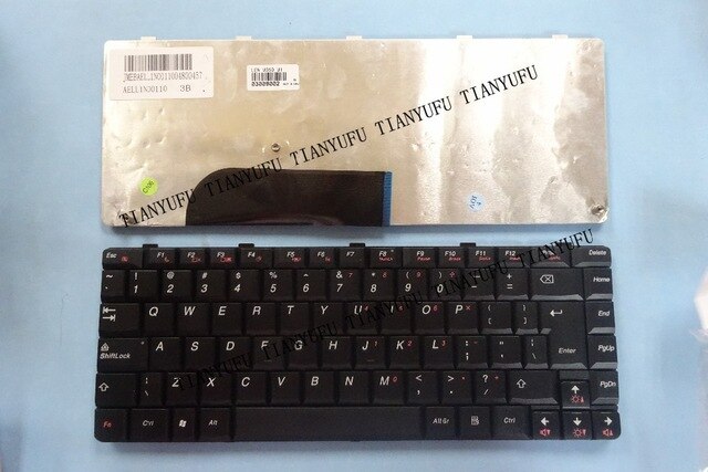 New English U350 Keyboard For Lenovo Ideapad U350 Black Ui L Enter Laptop Keyboard Tested 100% Work  Tianyufu/hoodmat.com