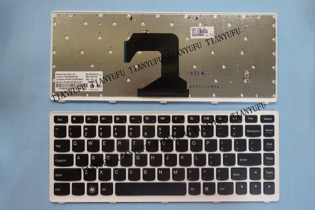 New English S400 Keyboard For Lenovo Ideapad S300 S400 S405 S400T M30-70 25208654 2520859 Us Laptop Keyboard Tested 100% Work  Tianyufu/hoodmat.com
