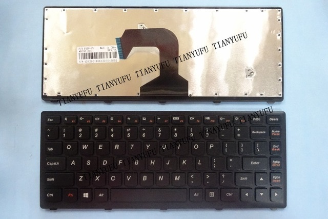 New English S400 Keyboard For Lenovo Ideapad S300 S400 S405 S400T M30-70 25208654 2520859 Us Laptop Keyboard Tested 100% Work  Tianyufu/hoodmat.com