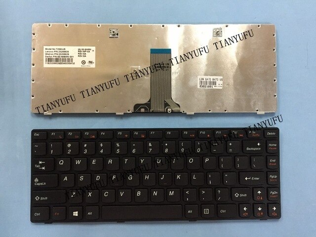 New English G470 Keyboard Original For Lenovo G470 V470 B470 B490 G475 B475E V480C B480 M495 M490 B475 V480  Us Laptop Keyboard  Tianyufu/hoodmat.com