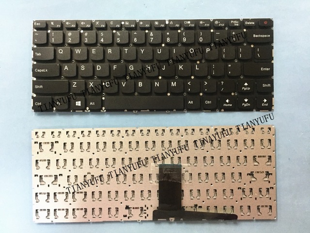 New Us 310-14Iap 310-14Ikb For Lenovo Ideapad 310-14 510-14 310S-14Isk 510 510S-14Isk English Laptop Keyboard Black Tested  Tianyufu/hoodmat.com