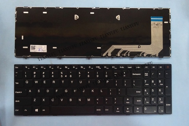 New English 110-15Isk Keyboard Ofor Lenovo Ideapad 110-15Isk 110-17Acl 110-17Ikb 110-17Isk Uslaptop Keyboard Tested 100% Work  Tianyufu/hoodmat.com