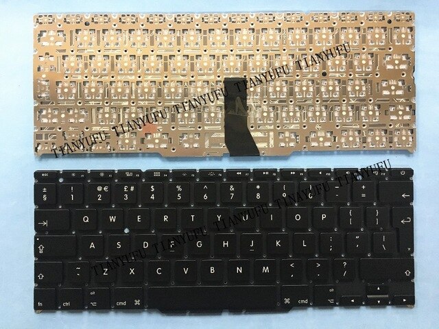 Uk Keyboard For Macbook Air 11&Quot; A1465 A1370 2011 2012 2013 2014 2015 Uk Replacement Keyboard Laptop Keyboard  Tianyufu/hoodmat.com