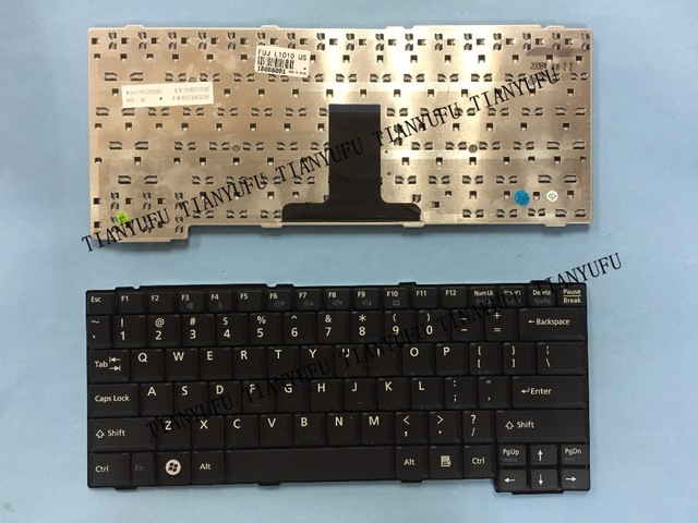 English New L1010 Keyboard For Fujitsu L1010 Us Laptop Keyboard Tested 100% Work  Tianyufu/hoodmat.com