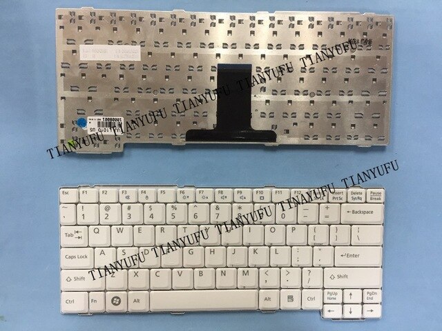 English New L1010 Keyboard For Fujitsu L1010 Us Laptop Keyboard Tested 100% Work  Tianyufu/hoodmat.com
