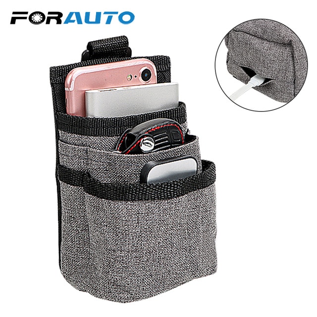 Car Organizer Bag Storage Phone Pocket Oxford Hanging Holder Outlet Air Vent Stowing Tidying Interior Accessories Forauto/hoodmat.com