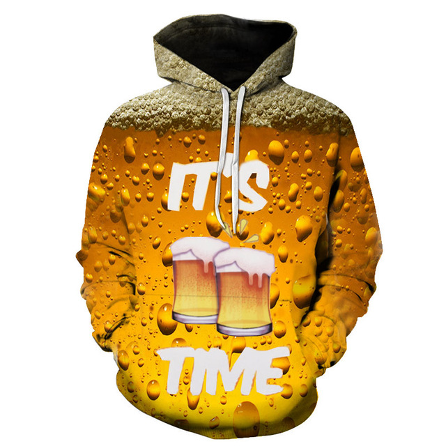 New Fashion 3D -Printed Hoodie Beer /Dragon Ball /Sea Thief Wang And Other Collections Men S And Women S Autumn /Winter Sweats Dropshipping 1314/hoodmat.com_RiteVilage